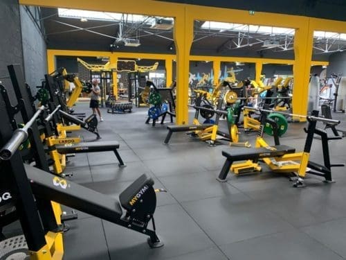 Equipement pour salle de sport