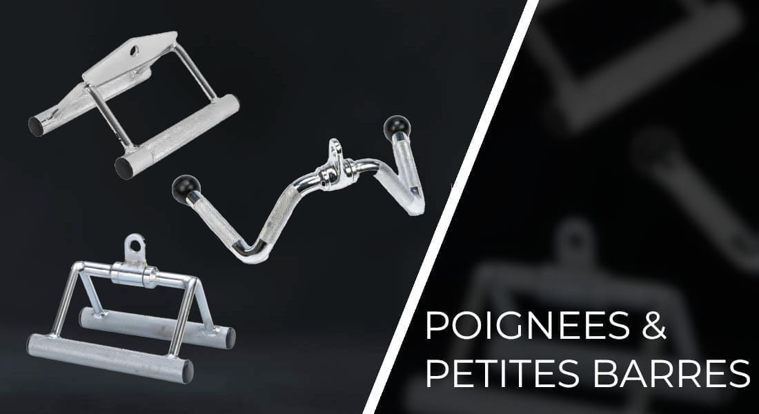 accessoires : poignees et petites barres