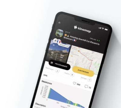Kinomap – Ecran Kinomap - Ecran
